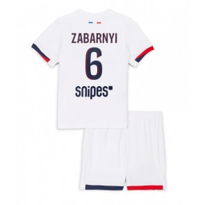 Paris Saint-Germain Illia Zabarnyi #6 Bortaställ Barn 2025-26 Kortärmad (+ Korta byxor)